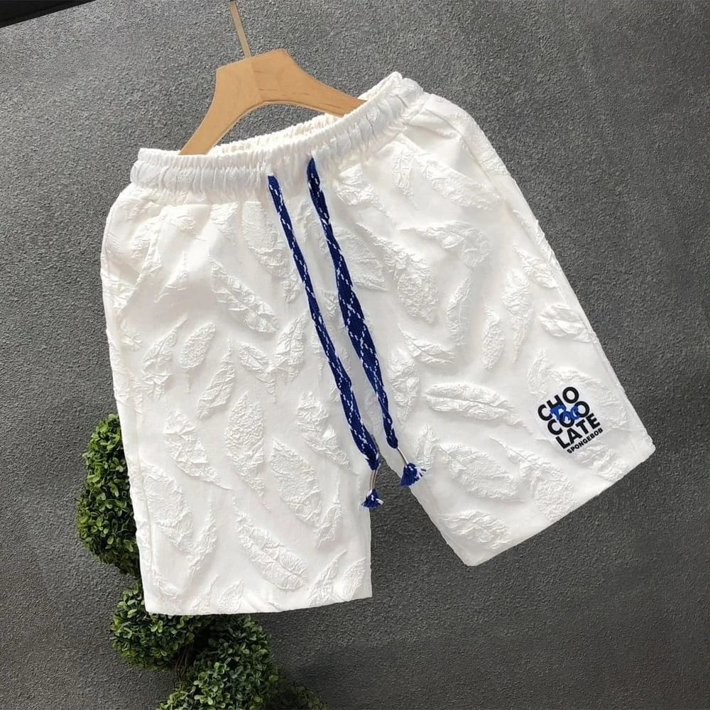 Short de Hombre Ancho y Suelto (Baggy) Estilo Board de Playa. Pantalón corto 3/4 (Tres Cuartos) con cordón ajustable, ideal para el verano. Tela fina, fresca y liviana. ¡Modelo nuevo de corte vin