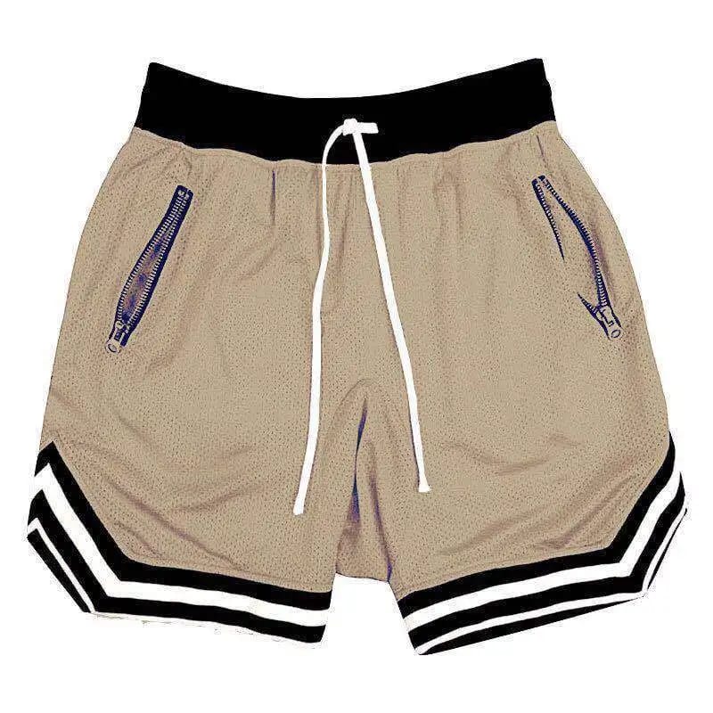 Men's Sports Basketball Shorts Mesh Quick Dry Gym Shorts for Summer Fitness Joggers Casual Breathable Short Pants Scanties Male