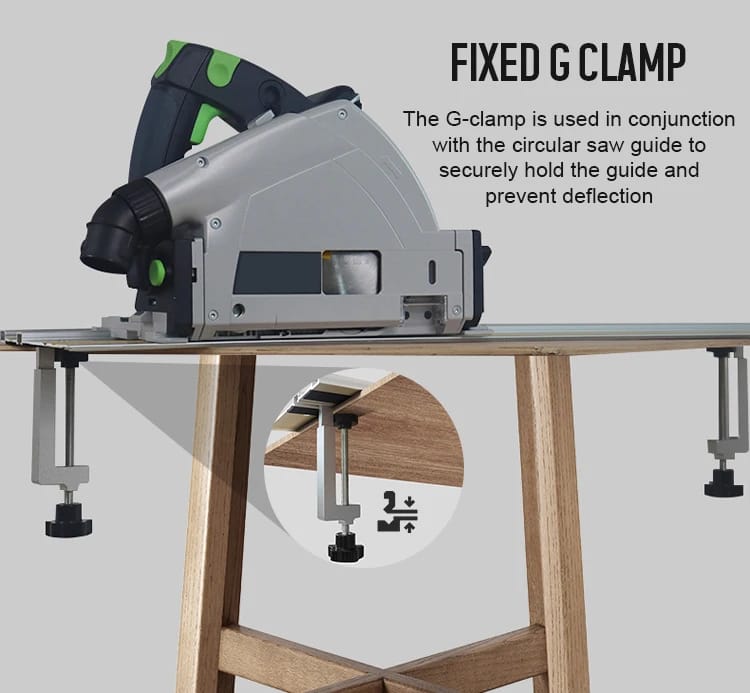 Guía de sierra circular eléctrica Rail