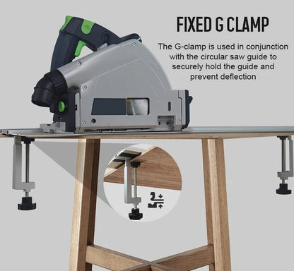 Guía de sierra circular eléctrica Rail