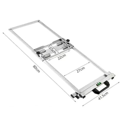 Guia para sierra circular con nivel