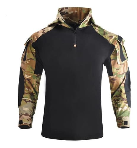 Buzo hombre militar Swat camuflado