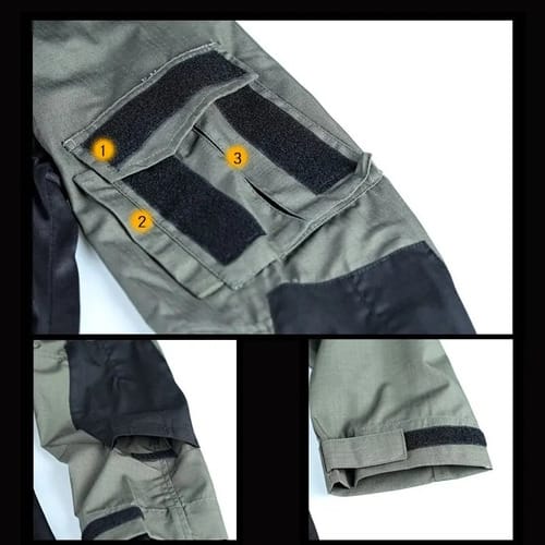 Buzo hombre militar Swat camuflado