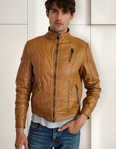 Campera dama Melaioma cuero 