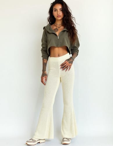 Pantalon dama Art Class peludo OXFORD