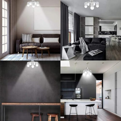 Portalámparas Múltiple E27 Para 1 a 5 bombillas