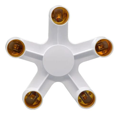 Portalámparas Múltiple E27 Para 1 a 5 bombillas