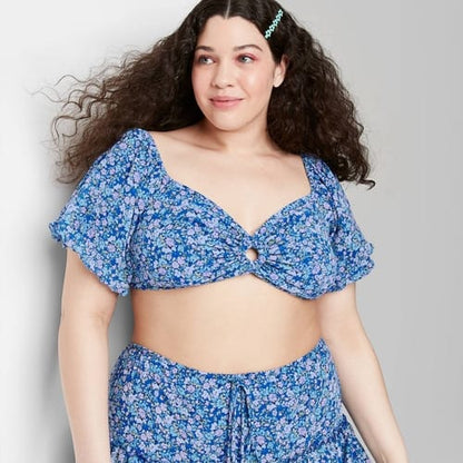 Top dama Wild Fable TG Gasa floreada