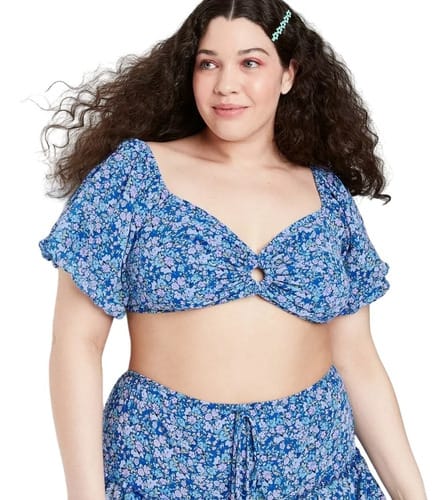 Top dama Wild Fable TG Gasa floreada