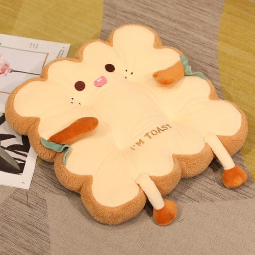 Almohadon de silla diseño tostada animada