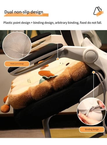 Almohadon de silla diseño tostada animada