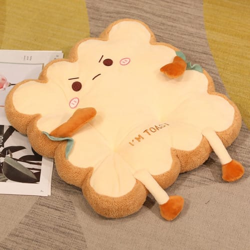 Almohadon de silla diseño tostada animada