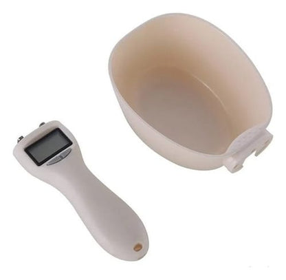 Cuchara con balanza para alimentos