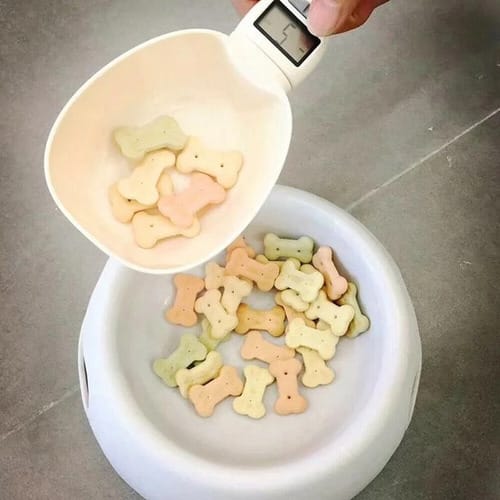 Cuchara con balanza para alimentos