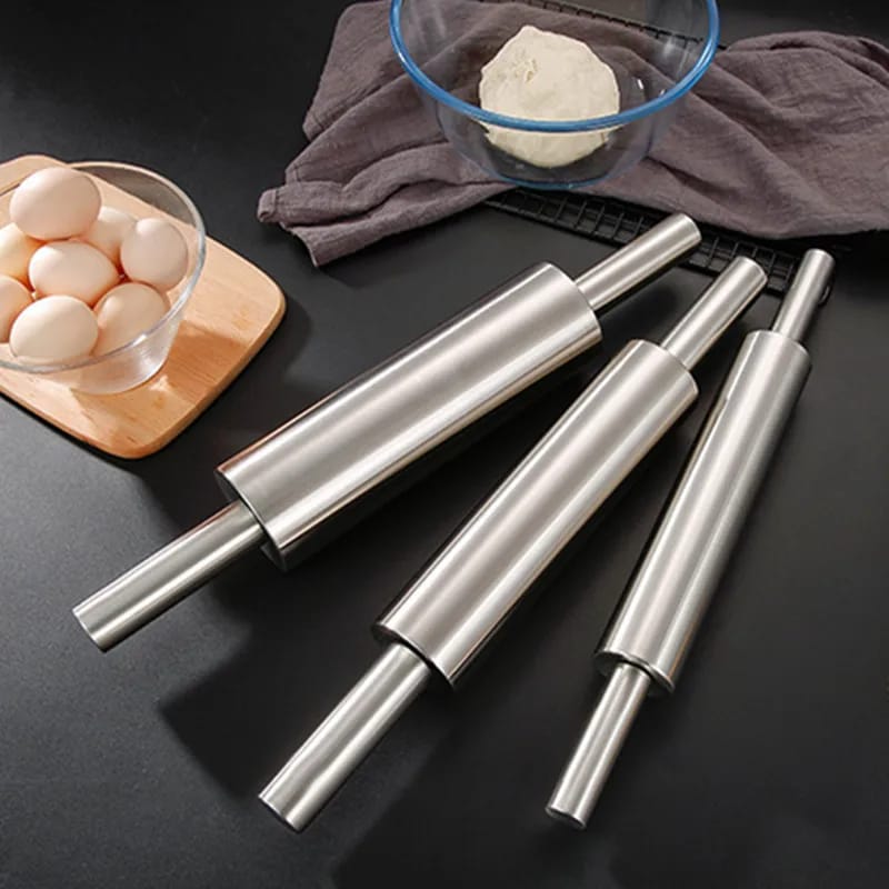 Palo de Amasar de Acero Inoxidable Antiadherente
