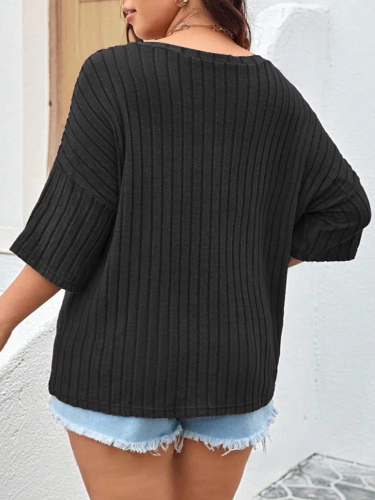 Remera dama casual talle grande