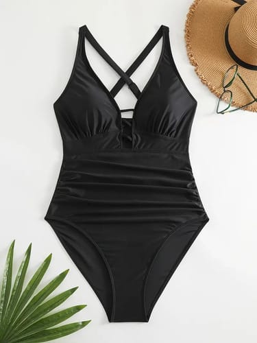 Bikini entero TG con escote 