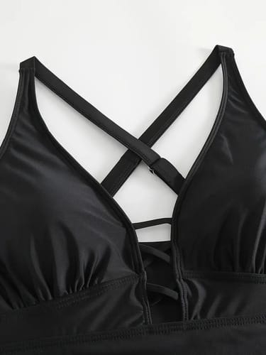 Bikini entero TG con escote 