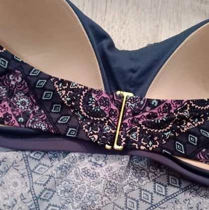 bikini dama top con vuelo