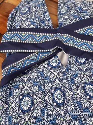 Bikini dama entero con margaritas 