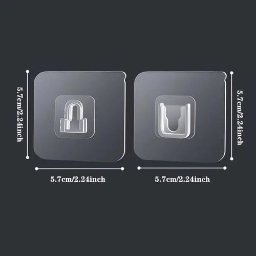 Par de encastres adhesivo multiuso 