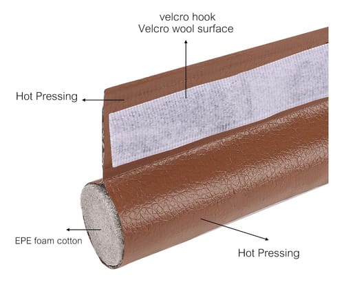 Burlete adhesivo para puerta