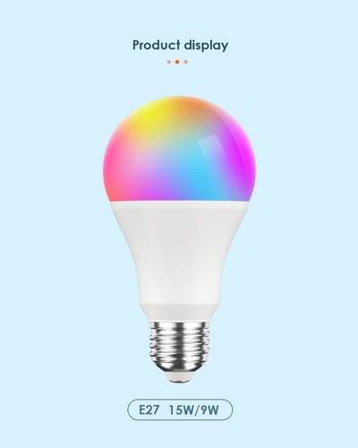 Lamparilla LED inteligente con bluetooth y wifi RGB