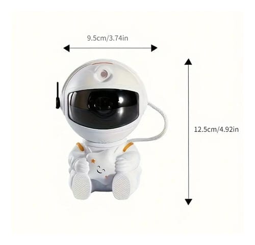 Lampara proyector astronauta