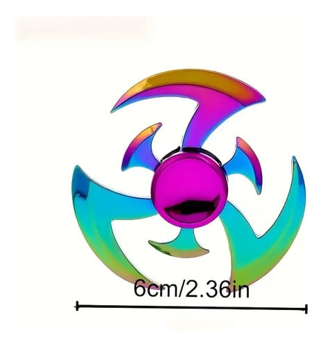Spinner tornasolado