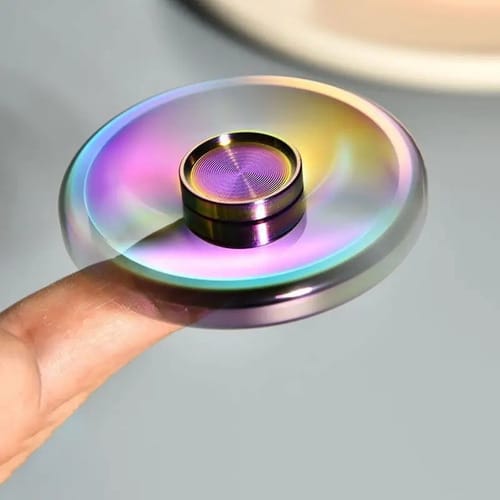 Spinner tornasolado