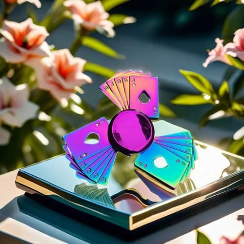 Spinner tornasolado