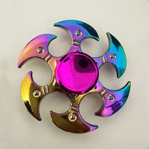 Spinner tornasolado