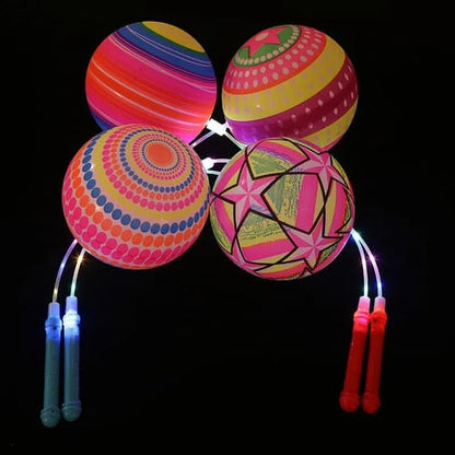 Pelota globo con luz 22 cm