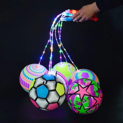 Pelota globo con luz 22 cm