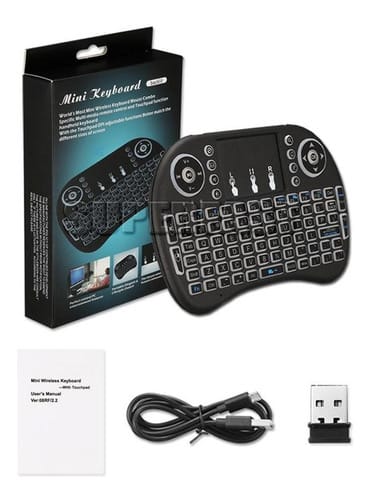 Mini teclado Inalambrico con luz led
