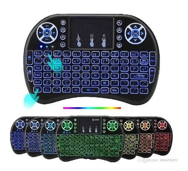 Mini teclado Inalambrico con luz led