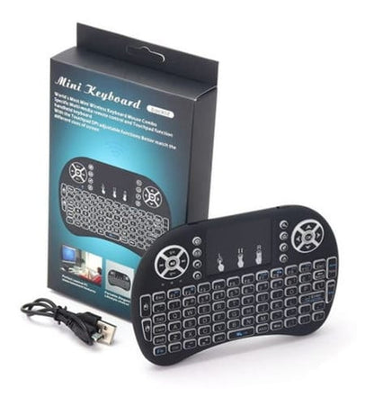 Mini teclado Inalambrico con luz led