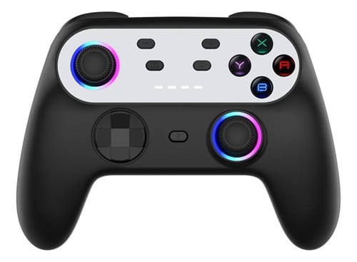 Joystick diseño play blanco