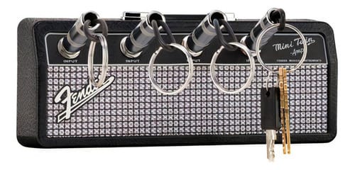 Porta llaves Fender en metal