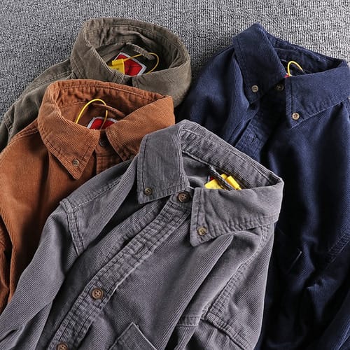 Camisa Hombre Con Parches en codos