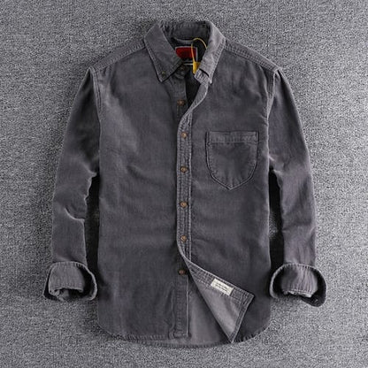 Camisa Hombre Con Parches en codos
