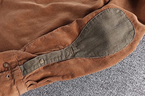 Camisa Hombre Con Parches en codos