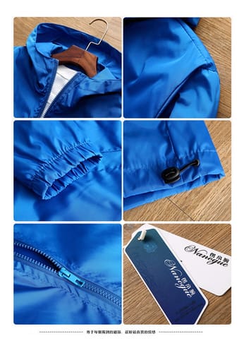 Campera hombre liviana nylon Pioneer