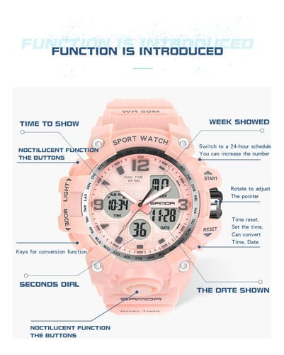 Reloj deportivo Sanda  