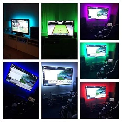 Tira de luces led con control