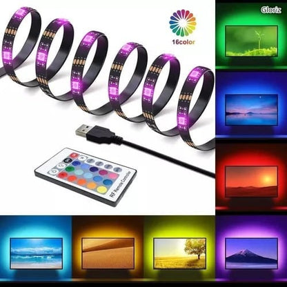 Tira de luces led con control
