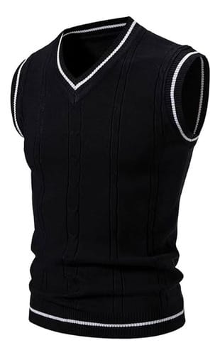 Chaleco hombre hilo Slim 