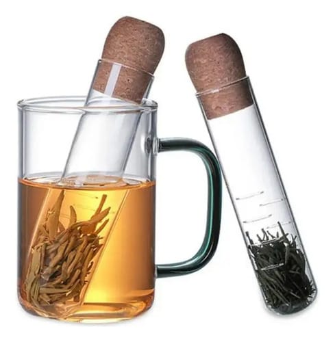 Filtro infusor de te tubo