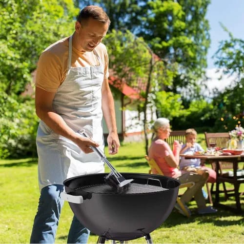 Cepillo metalico para parrilla