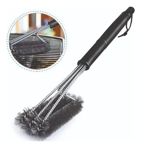 Cepillo metalico para parrilla